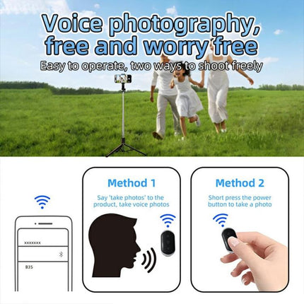 B3 Shutter Controller Wireless Camera Remote Intelligent Voice Control Bluetooth Remote