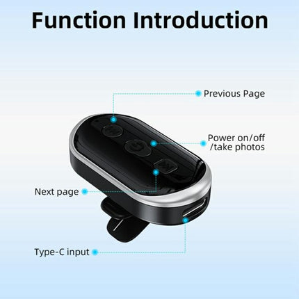 B3 Shutter Controller Wireless Camera Remote Intelligent Voice Control Bluetooth Remote