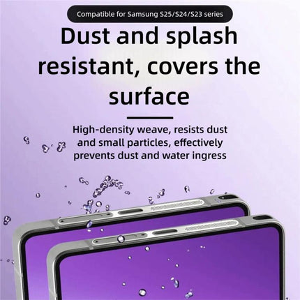 5pcs High-Density Metallic Integrated Speaker Dust Cover, For Samsung Galaxy S26 Ultra 5G, For Samsung Galaxy S25 Ultra 5G