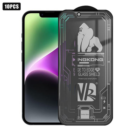 10pcs 3D Large Arc Edge Electroplated Explosion-Proof Scratch-Resistant Full-Screen 28-Degree Privacy Tempered Glass Film, For iPhone 17 Pro Max, For iPhone 17 Pro, For iPhone 17, For iPhone Air, For iPhone 16 Pro Max, For iPhone 16 Pro, For iPhone 16 ...