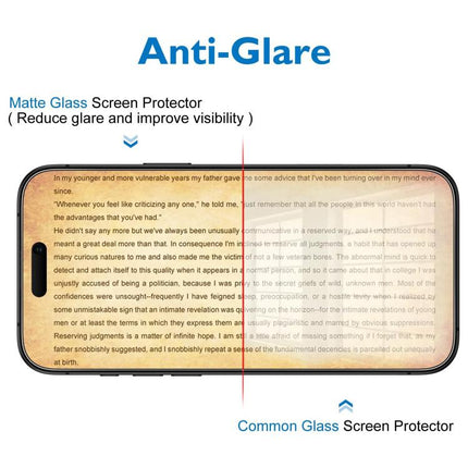 10pcs 3D Large Arc Edge Electroplated Explosion-Proof Scratch-Resistant Full-Screen Frosted HD Tempered Glass Film, For iPhone 17 Pro Max, For iPhone 17 Pro, For iPhone 17, For iPhone Air, For iPhone 16 Pro Max, For iPhone 16 Pro, For iPhone 16        ...
