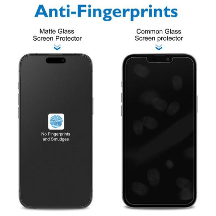 10pcs 3D Large Arc Edge Electroplated Explosion-Proof Scratch-Resistant Full-Screen Frosted HD Tempered Glass Film, For iPhone 17 Pro Max, For iPhone 17 Pro, For iPhone 17, For iPhone Air, For iPhone 16 Pro Max, For iPhone 16 Pro, For iPhone 16        ...