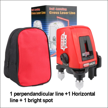 A8826D Laser Level 3D Self Leveling 2 Line Lasers Horizontal Vertical Lasers Level 360 Tripod Mini Laser Levels