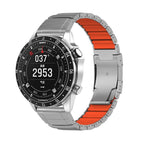 For Garmin 26mm / Sliver Orange