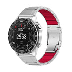 For Garmin 26mm / Sliver Red