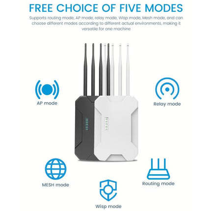 HW1800S WiFi 6 Outdoor Wireless Access Point 1800Mbps Waterproof  Dual Band Gigabit Router, US Plug, EU Plug, UK Plug, AU Plug