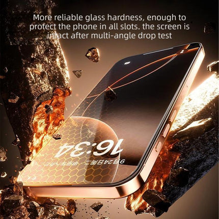 10pcs MOWL Explosion-Proof Anti-Fingerprint HD Tempered Glass Film, For iPhone 11 Pro