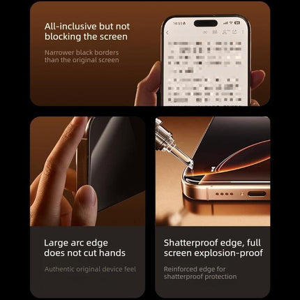 10pcs MOWL Explosion-Proof Anti-Fingerprint HD Tempered Glass Film, For iPhone 11 Pro