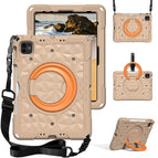 For iPad 2026 / 2025 / Air 11 2026 / 2025 / Khaki+Orang