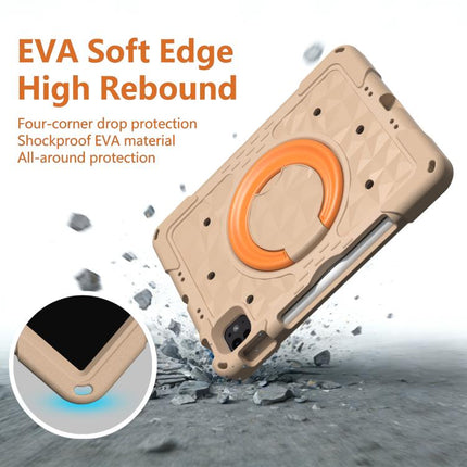 Magic Ring Rotation Holder Shockproof Tablet Case with Shoulder Straps, For iPad 2026 / 2025 / Air 11 2026 / 2025, For iPad 10.2 2022 / 2021 / 10.5
