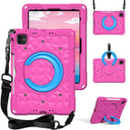 For iPad 2026 / 2025 / Air 11 2026 / 2025 / RoseRed+Blue