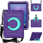 For iPad 10.2 2022 / 2021 / 10.5 / Purple+Aqua