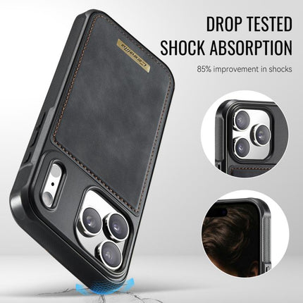 CaseMe C69 Series Magnetic Vegan Leather Back Phone Case, For iPhone 17 Pro Max, For iPhone 17 Pro, For iPhone 17, For iPhone Air