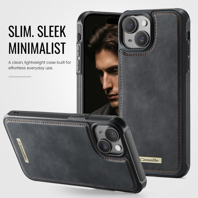 CaseMe C69 Series Magnetic Vegan Leather Back Phone Case, For iPhone 13, For iPhone 12 Pro Max, For iPhone 11 Pro Max, For iPhone 11