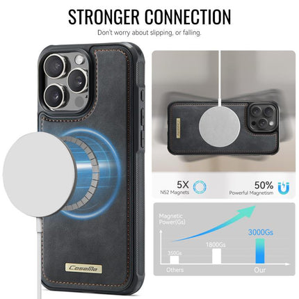 CaseMe C69 Series Magnetic Vegan Leather Back Phone Case, For iPhone 15 Pro Max, For iPhone 15 Pro, For iPhone 15, For iPhone 14