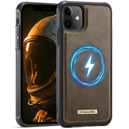 CaseMe C69 Series Magnetic Vegan Leather Back Phone Case, For iPhone 13, For iPhone 12 Pro Max, For iPhone 11 Pro Max, For iPhone 11