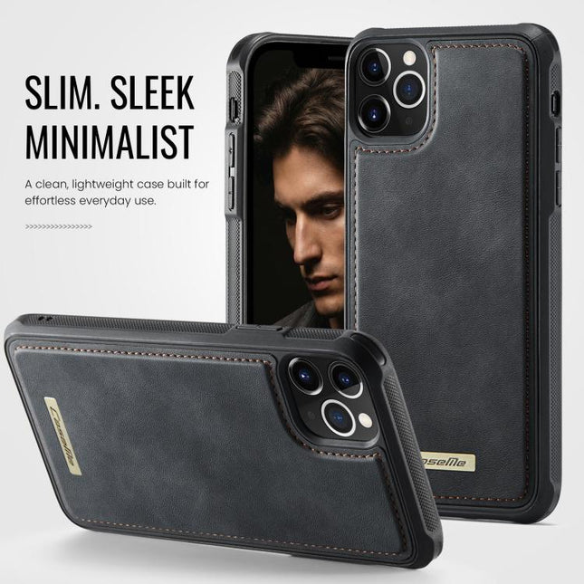 CaseMe C69 Series Magnetic Vegan Leather Back Phone Case, For iPhone 11 Pro, For iPhone 17e /16e, For iPhone 15 Plus / 14 Plus, For iPhone 12 / 12 Pro