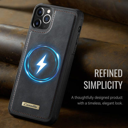 CaseMe C69 Series Magnetic Vegan Leather Back Phone Case, For iPhone 11 Pro, For iPhone 17e /16e, For iPhone 15 Plus / 14 Plus, For iPhone 12 / 12 Pro