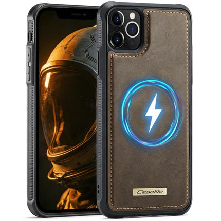CaseMe C69 Series Magnetic Vegan Leather Back Phone Case, For iPhone 13, For iPhone 12 Pro Max, For iPhone 11 Pro Max, For iPhone 11