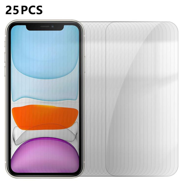 25pcs High-Aluminum Semi-Screen Anti-Fingerprint HD Tempered Glass Film, For iPhone 11 Pro Max, For iPhone 11, For iPhone 11 Pro, For iPhone XS, For iPhone XR, For iPhone XS Max, For iPhone X, For iPhone 8 Plus, For iPhone 8, For iPhone 7 Plus         ...