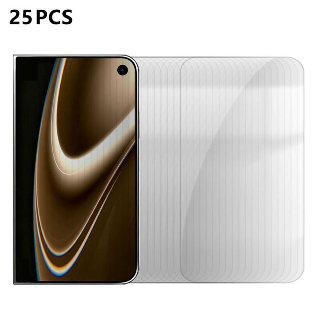 25pcs High-Aluminum Semi-Screen Anti-Fingerprint HD Tempered Glass Film, For iPhone Fold Outer Screen, For iPhone 18, For iPhone 18 Pro, For iPhone 18 Pro Max, For iPhone 17 Pro Max, For iPhone 17 Pro, For iPhone 17, For iPhone Air, For iPhone 16 Pro M...
