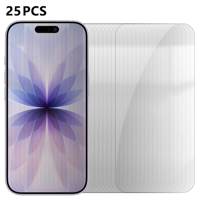 25pcs High-Aluminum Semi-Screen Anti-Fingerprint HD Tempered Glass Film, For iPhone Fold Outer Screen, For iPhone 18, For iPhone 18 Pro, For iPhone 18 Pro Max, For iPhone 17 Pro Max, For iPhone 17 Pro, For iPhone 17, For iPhone Air, For iPhone 16 Pro M...