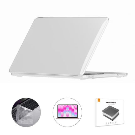 ENKAY US Version 3 in 1 Crystal Protective Case with TPU Keyboard Film & PET Screen Protector, For MacBook Neo 13 inch 2026 (A3404) 256G, For MacBook Neo 13 inch 2026 (A3404) 512G