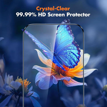 25pcs Ultra-thin Ultrasonic HD Screen-Printed High-Alumina Full Glue Tempered Glass Film, For iPhone 17e / 16e, For iPhone 17 Pro Max, For iPhone 17 Pro, For iPhone 17, For iPhone Air, For iPhone 16 Pro Max, For iPhone 16 Pro, For iPhone 16 Plus       ...