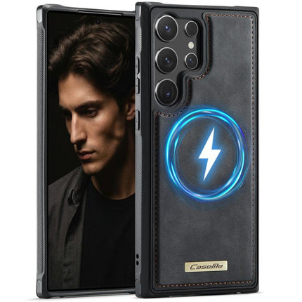 CaseMe C69 Series Magnetic Vegan Leather Back Phone Case, For Samsung Galaxy S24 FE 5G, For Samsung Galaxy A15 4G / 5G, For Samsung Galaxy A55 5G / A35 5G, For Samsung Galaxy S24 Ultra 5G
