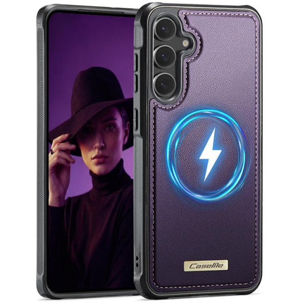 CaseMe C69 Series Magnetic Vegan Leather Back Phone Case, For Samsung Galaxy S25 FE 5G, For Samsung Galaxy A17, For Samsung Galaxy S25 Edge 5G, For Samsung Galaxy A56 5G