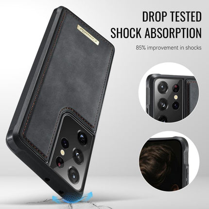 CaseMe C69 Series Magnetic Vegan Leather Back Phone Case, For Samsung Galaxy S21 Ultra 5G, For Samsung Galaxy S20 Ultra, For Samsung Galaxy S20+, For Samsung Galaxy S20