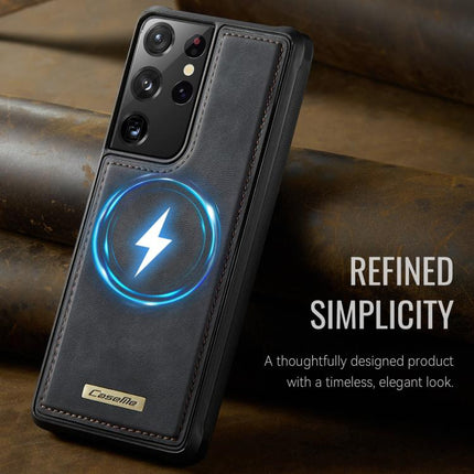 CaseMe C69 Series Magnetic Vegan Leather Back Phone Case, For Samsung Galaxy S21 Ultra 5G, For Samsung Galaxy S20 Ultra, For Samsung Galaxy S20+, For Samsung Galaxy S20