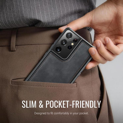 CaseMe C69 Series Magnetic Vegan Leather Back Phone Case, For Samsung Galaxy S21 Ultra 5G, For Samsung Galaxy S20 Ultra, For Samsung Galaxy S20+, For Samsung Galaxy S20