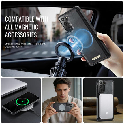CaseMe C69 Series Magnetic Vegan Leather Back Phone Case, For Samsung Galaxy S22+ 5G, For Samsung Galaxy S22 5G, For Samsung Galaxy S21 FE 5G, For Samsung Galaxy S21 5G