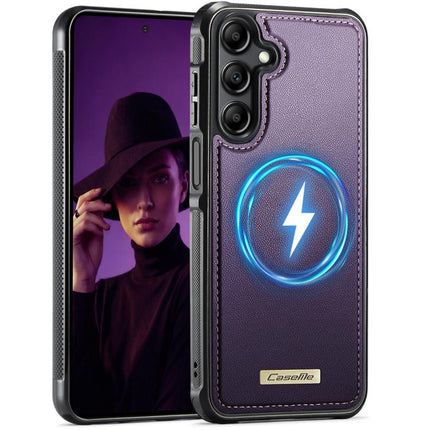 CaseMe C69 Series Magnetic Vegan Leather Back Phone Case, For Samsung Galaxy S23 FE 5G, For Samsung Galaxy A14 / M44 5G, For Samsung Galaxy A54 5G, For Samsung Galaxy S23 Ultra 5G
