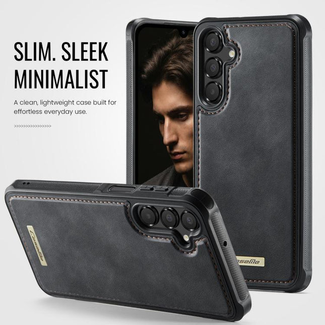 CaseMe C69 Series Magnetic Vegan Leather Back Phone Case, For Samsung Galaxy A15 4G / 5G, For Samsung Galaxy A55 5G / A35 5G, For Samsung Galaxy A14 / M44 5G, For Samsung Galaxy A13 / A04s