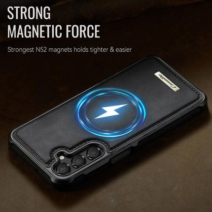 CaseMe C69 Series Magnetic Vegan Leather Back Phone Case, For Samsung Galaxy A16 4G / 5G, For Samsung Galaxy S25 / S24 5G, For Samsung Galaxy S25+ / S24+ 5G, For Samsung Galaxy S25 Ultra 5G