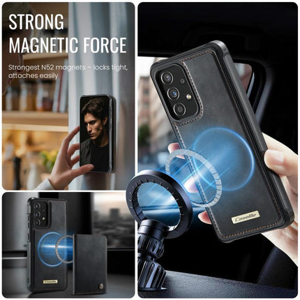 CaseMe C69 Series Magnetic Vegan Leather Back Phone Case, For Samsung Galaxy A53 5G, For Samsung Galaxy S22 Ultra 5G, For Samsung Galaxy S22+ 5G, For Samsung Galaxy S22 5G