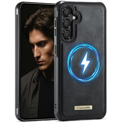 CaseMe C69 Series Magnetic Vegan Leather Back Phone Case, For Samsung Galaxy S24 FE 5G, For Samsung Galaxy A15 4G / 5G, For Samsung Galaxy A55 5G / A35 5G, For Samsung Galaxy S24 Ultra 5G