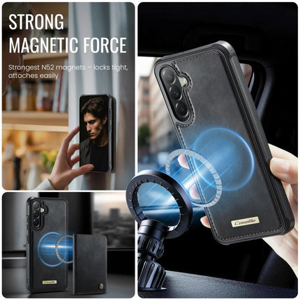CaseMe C69 Series Magnetic Vegan Leather Back Phone Case, For Samsung Galaxy A57 5G, For Samsung Galaxy S25 FE 5G, For Samsung Galaxy A17, For Samsung Galaxy S25 Edge 5G