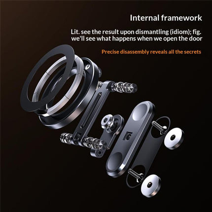 Z25 Foldable Phone Holder 360 Degree Rotating Dual-Sided Magnetic Phone Stand, Z25