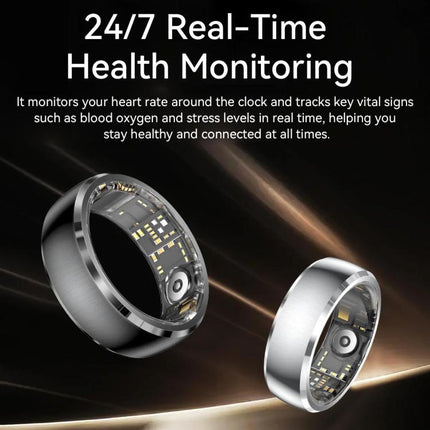 SY15 SIZE 12 Smart Ring, Supports Health Monitoring / Gesture Control