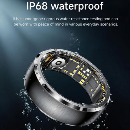 SY15 SIZE 12 Smart Ring, Supports Health Monitoring / Gesture Control