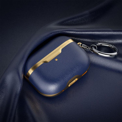 Business Full Coverage Vegan Leather Protective Case, For Airpods Pro 2