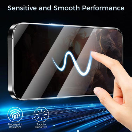 10pcs OG Purple Large-Arc Anti-Static High-Alumina Screen-Printed HD Tempered Glass Film, For iPhone 17e / 16e, For iPhone 17 Pro Max, For iPhone 17 Pro, For iPhone 17, For iPhone Air, For iPhone 16 Pro Max, For iPhone 16 Pro, For iPhone 16 Plus       ...