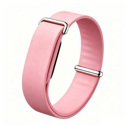 Solid Color Single Lap Silicone Loop Watch Band, For Google Fitbit Air