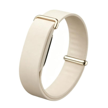 Solid Color Single Lap Silicone Loop Watch Band, For Google Fitbit Air