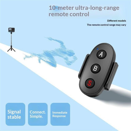 D09 3-Button BT Remote Control For DJI, Insta360, GoPro And Other Action Cameras, Smartphones