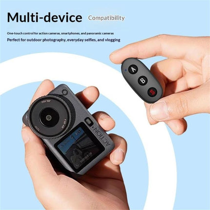 D09 3-Button BT Remote Control For DJI, Insta360, GoPro And Other Action Cameras, Smartphones
