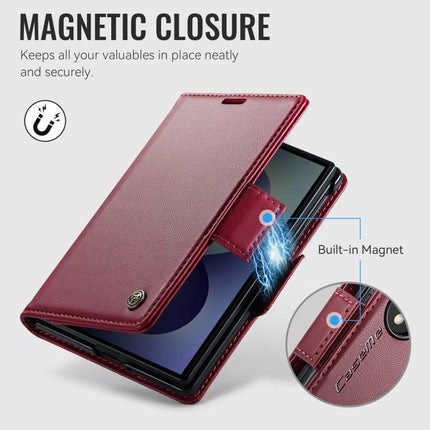 CaseMe 023 Butterfly Buckle Litchi Texture RFID Anti-theft Leather Phone Case, For Galaxy Z Fold8 5G, For Galaxy Z Fold8 Ultra 5G